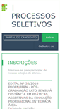 Mobile Screenshot of processoseletivo.ifrn.edu.br