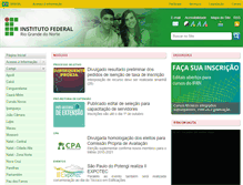 Tablet Screenshot of portal2.ifrn.edu.br